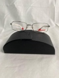Prada VPS51C silver/white 53.17.135 men's eyeglass frames