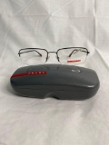 Prada VPS51F black 55.18.145 men's eyeglass frames