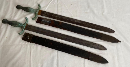 (2) Mexican American War Era swords