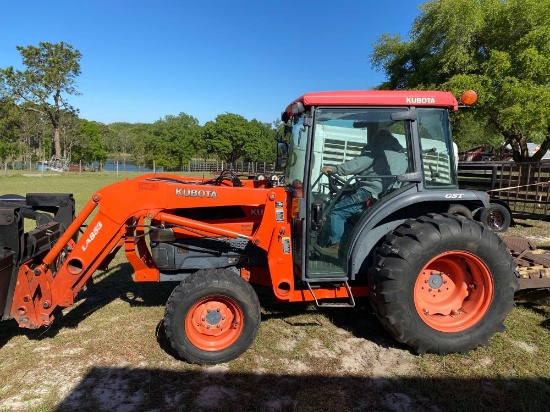 2007 Kubota L4630 tractor with Front End LA853 Loader