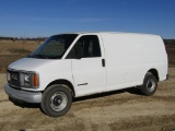 1999 CHEVROLET 2500 CARGO VAN (TAXABLE)