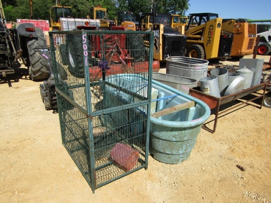 WATER TANK AND CAGE