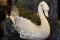 Swan Planter w/ Greenery