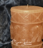 Elephant Pillar Candle