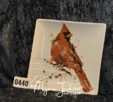 Cardinal Plate by Dean Crouser