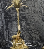 Camel & Palm Tree Lamp (No Shade)