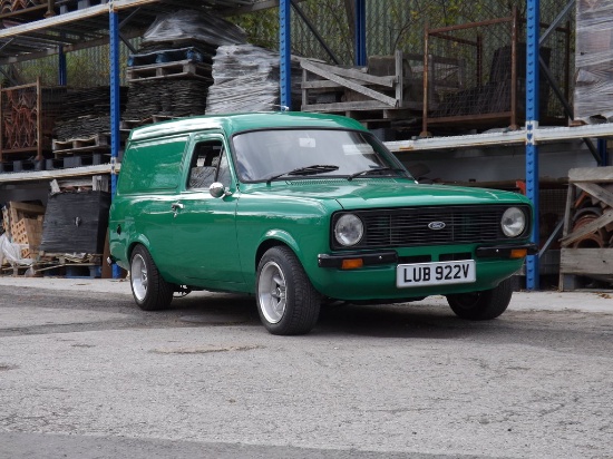 1979 Ford Escort Mk2 Van RS2000 Specification