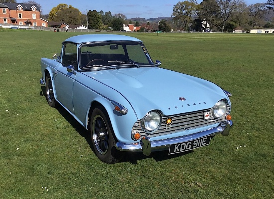 1967 Triumph TR4A (O/D) Surrey Top