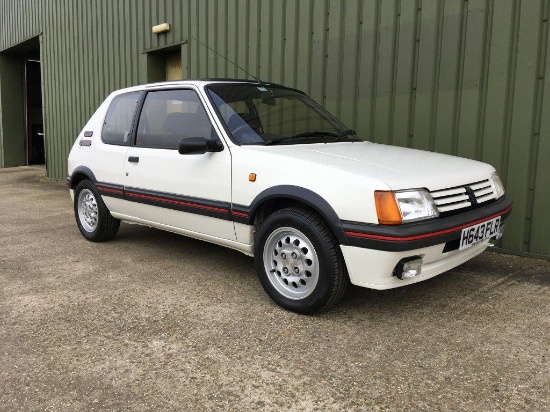 1990 Peugeot 1.6 205 GTi (Phase 1.5)