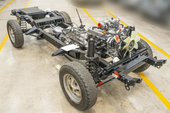 1976 Range Rover 'Suffix D' Rolling Chassis