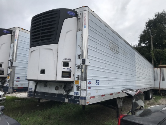 2009 Utility Refrigeration 53' Trailer Aluminum Deck Flooring  w/Carrier Ad