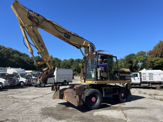1999 CAT M318 Rubber Tired Excavator, 8 Wheel, Outriggers, Cat 3116T Motor, Hrs: 6,027, P/N: