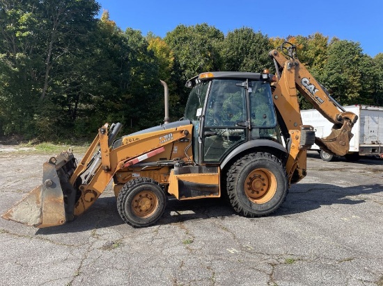 2013 Case 580 Super N Backhoe/Loader, Extendahoe, 82" 4 in 1 Bucket, 12" Digging Bucket, Hrs: 6,478