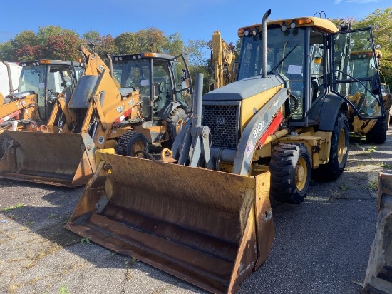 2011 John Deere Boackhoe Loader, Extendahoe, 4 x 4, 82" 4 in 1 Bucket, 12" Dig Bucket, Hrs: 5,744,