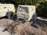 2010 Ingersoll Rand #P185, Towable Air Compressor, Pintle Hitch,John Deere Diesel, Hrs:2,276 (STARTS