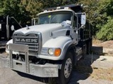 2007 Mack Granite CV713 Tri Axle Dump Truck, 8 Speed Trans Lo & Lo Lo, 16' Dump Body w/Retractable