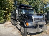 2005 Mack Granite CV713 Tri Axle Dump Truck, Auto Transmission, Mack AI375A Motor, 16' Steel Bed w/