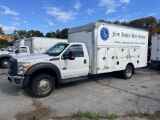 2013 Ford F550 15' Cube Body, Diesel, 6 Wheel, Odom: 72,926, Vin#: 1FDUF5GT9DEA81615 (STARTING SYS F