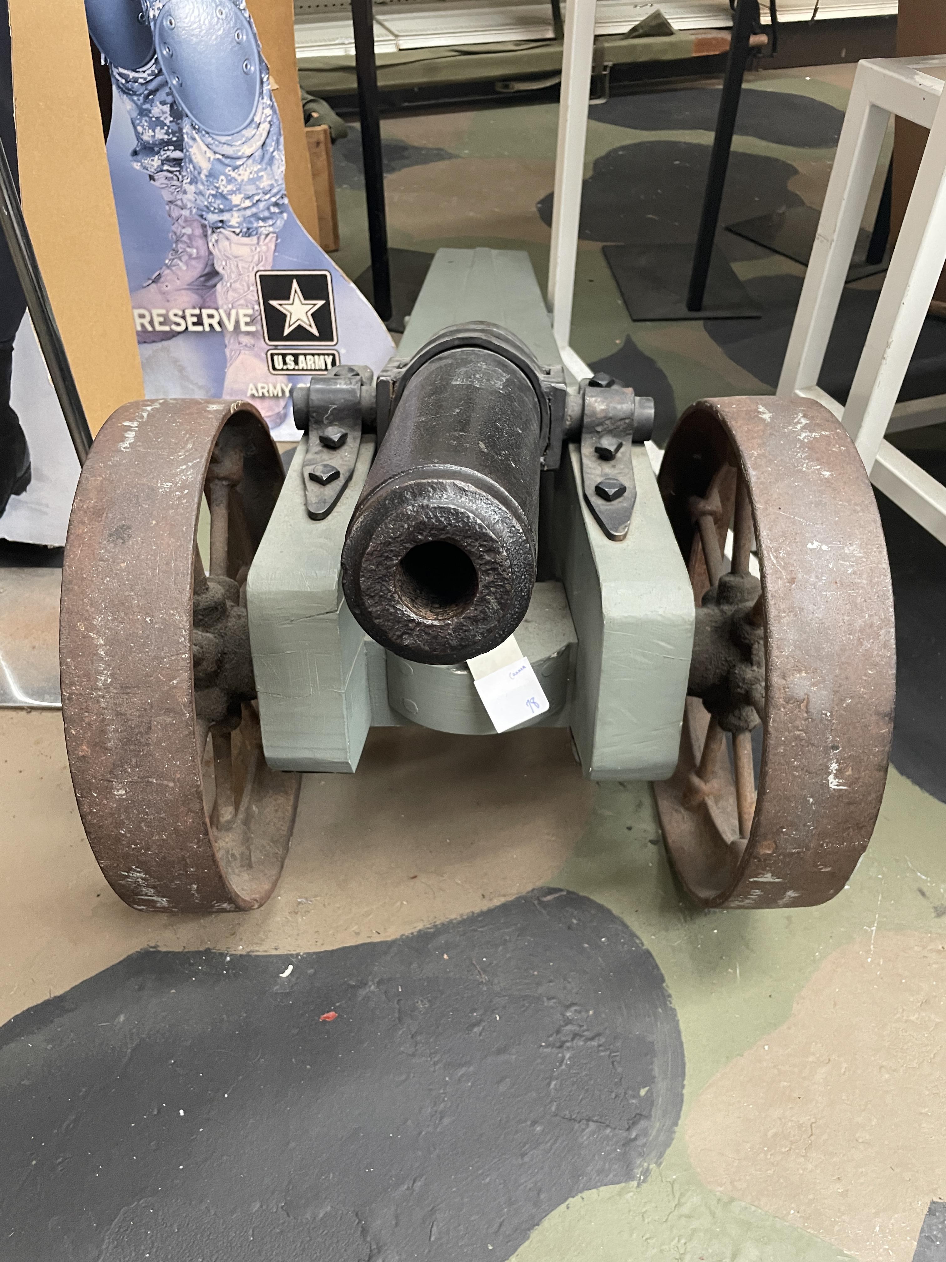 Civil War Signals Cannon Operational Smooth Bore Proxibid