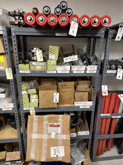 {LOT} Komptech XL3 Specific Parts (ALL NEW) c/o: Rollers, Flanges, Bearings, Discs, Chain, Stars,