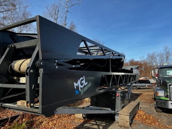2023 MGL #636T 60' (36" x 60') Track Conveyor/Stacker with Kohler Diesel 56 HP Motor, SEE DESCRIPTIO