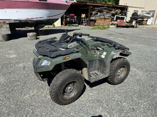 2016 Arctic Cat Alterra 500 4x4 ATV, Odometer: 342 Miles, Vin: RFB17ATV8HK6P0542 (Green) (Missing
