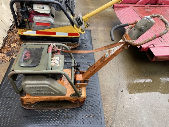 Mikasa Sangyo #MVH150VGH Plate Compactor w/Honda GX200 Gas Motor