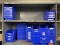 (Lot) Blue Storage Container