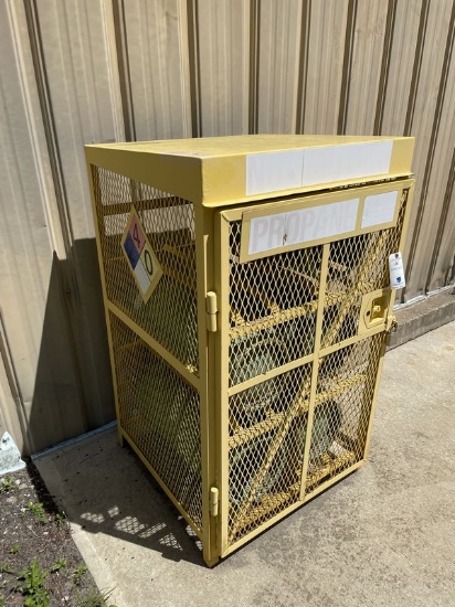 Propane Storage Cage (No Tanks)