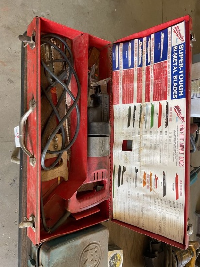 Milwaukee Recip. Saw Corded W/Case