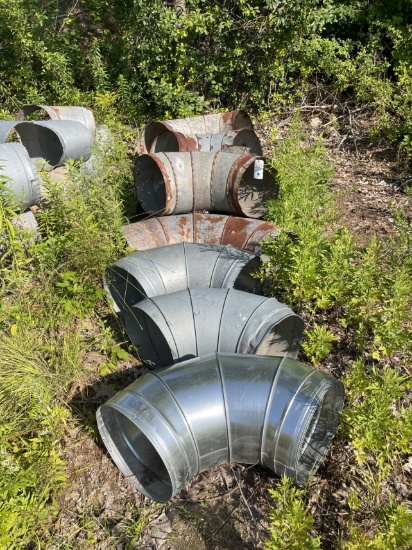(12) 16"90 Degree Duct Fitting