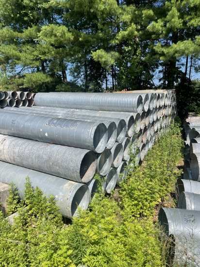 (77) 18"D x 10' Straight Section Of Duct