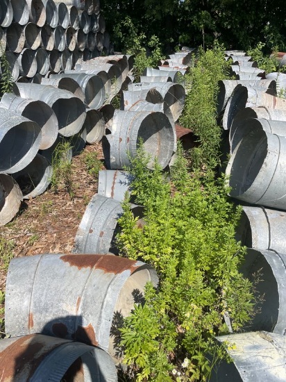 (25) 45 Degree 18"D Duct Fitting