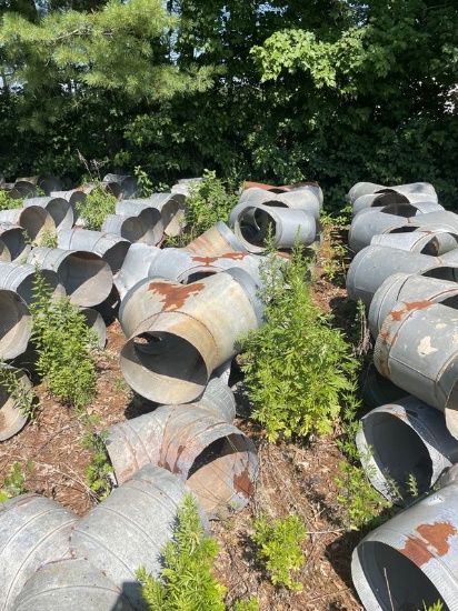 (Lot) 18"D Y Duct Fitting