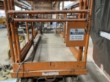 Hunter #2135 Man Scissor Lift with Extendable 6' Platform, #SC87, 750Lb. Capacity