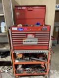 Snap On Tool Box w/ 10 Drawers w/ Cart and Contents