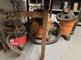 (3) Shop Vacs