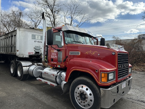 2006 Mack Vision Daycab Tractor Truck, Tandem Axle, 10 Wheel, Mack Maxi Torque Manual