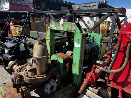 International Construction Equipment # 1800 Jet and Water Supply Pump w/ 7" Outlet. SN:525, w/