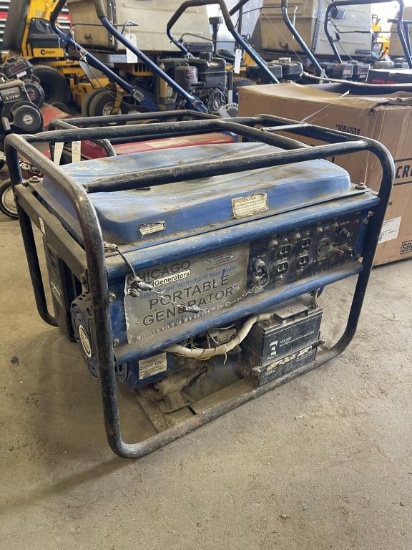 Chicago Electric 5500 Watt Gas Powered Generator w/ Electric Start
