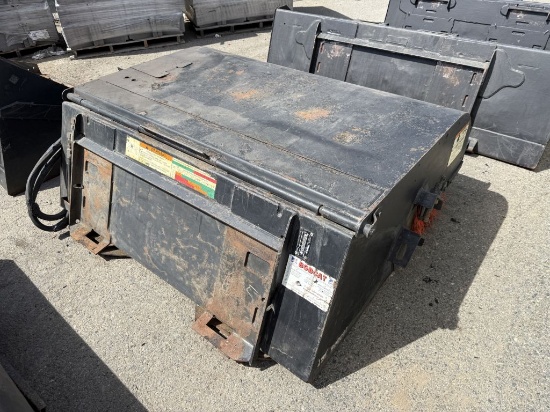 Bobcat 60" Sweeper Attachment #60, S/N: 714414685
