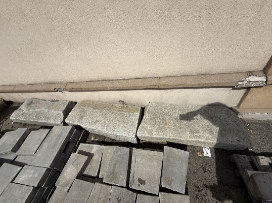 (4) 6"" Granite Curbs
