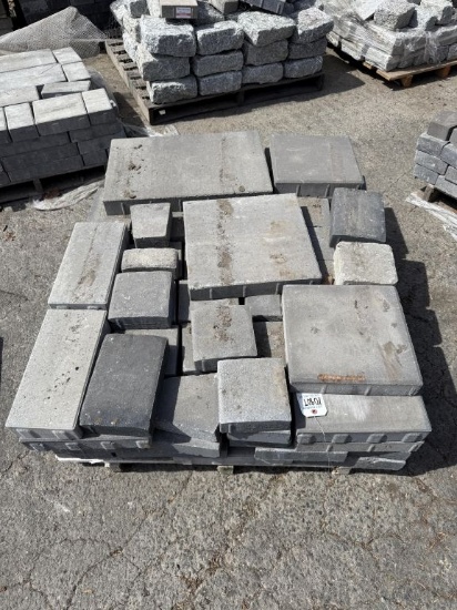 Techo Block Blue 60 Mix Grey on 1 Pallet