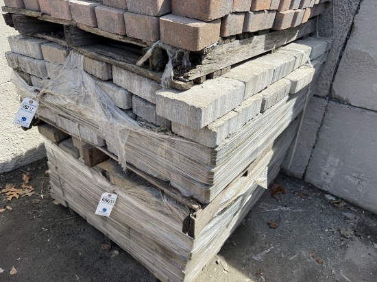 Misc. 6"" x 9"" Grey Pavers on 1 Pallet