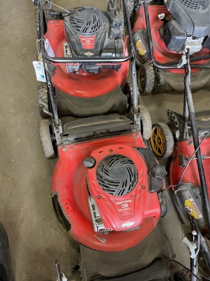 As-IS Craftsman Walk Behind Push Mower 144CC Gas Powered #11A-A2T2793