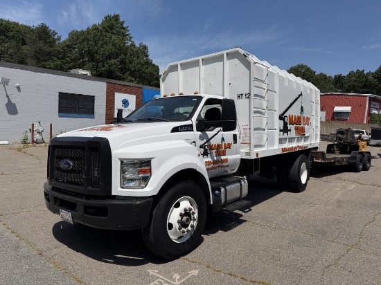 2022 FORD F750 Forrestry Dump Truck, 8 Cylinder, 6.7L Diesel Motor, GVWR: 25,999 lbs., Odom: 36,850