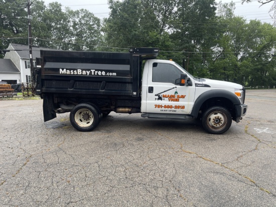 2016 Ford F550 Super Duty Dump Truck, 6 Wheel, 4 x 4, 8 Cylinder Diesel, GVWR: 19,500, Odom: 43,180