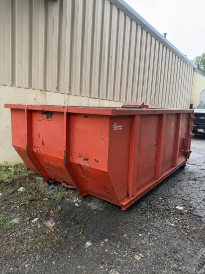 Approx. 13.5 Cubic Yard Steel Dumpster (FITS ON SWITCH AND GO TRUCK LOT 6)
