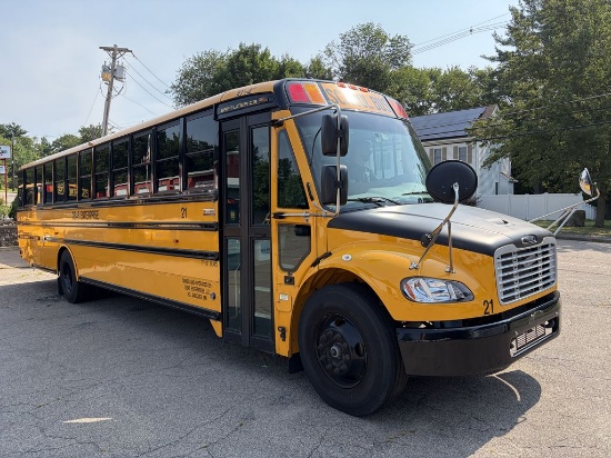 2024 Freightliner School Bus, 71 Passenger (13" Seats), Odom: 13,954, VIN#: 4UZABRFD0RCUL3290