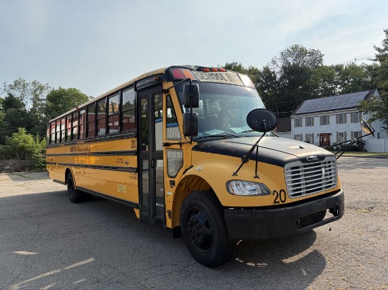 2014 Freightliner School Bus Chassis, 71 Passenger (13" Seats), Odom: 83,113, VIN#: